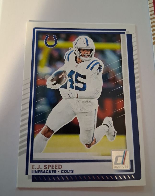 2025 Panini Donruss #284 E.J. Speed — front