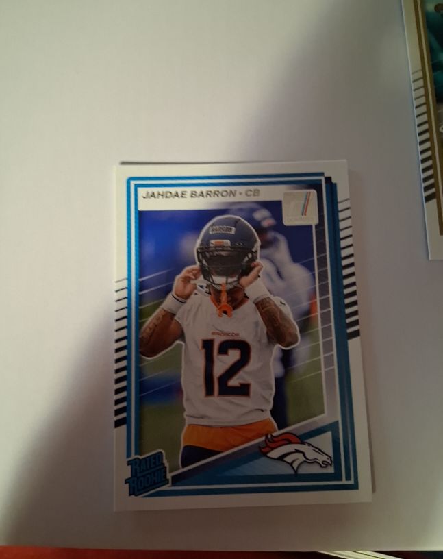 2025 Donruss #365 Jahdae Barron — front