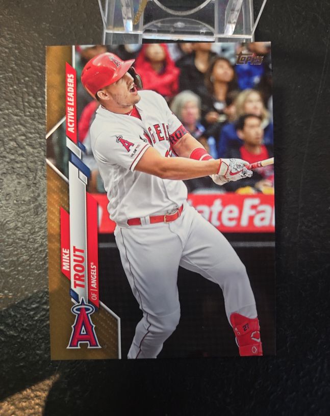 2020 Topps Update Series #U-243 Mike Trout — front
