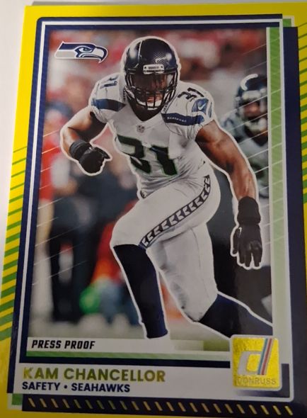 2025 Donruss #54 Kam Chancellor — front