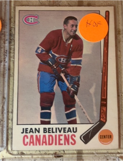 1969-70 O-Pee-Chee #4 Jean Beliveau — front