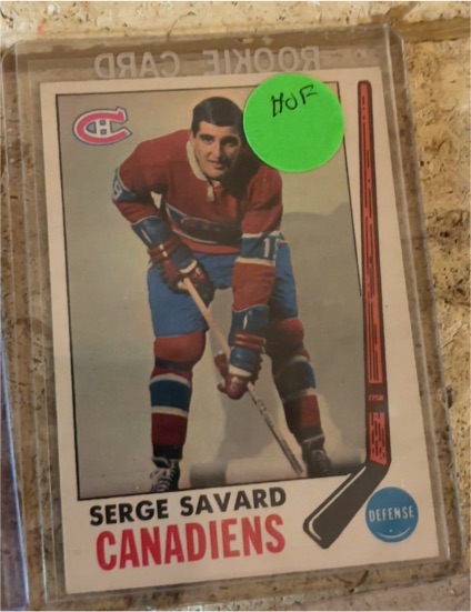 1969 Topps #4 Serge Savard — front