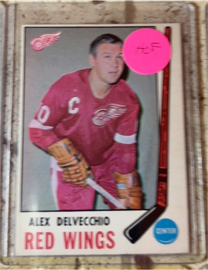1969-70 O-Pee-Chee #157 Alex Delvecchio — front