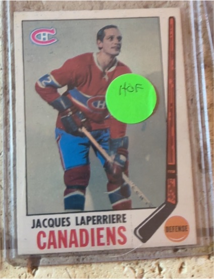 1969 O-Pee-Chee #12 Jacques Laperriere — front