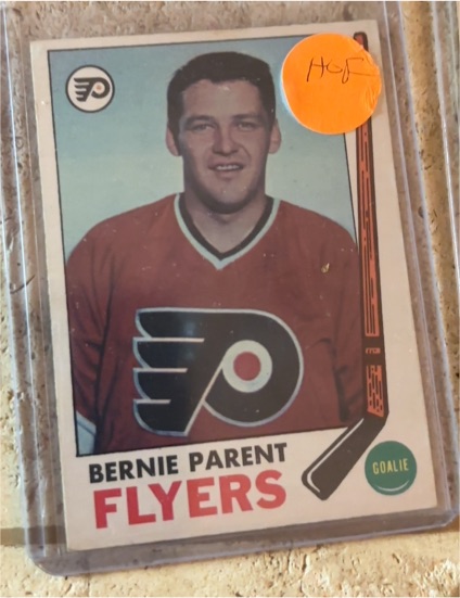 1969 Topps #89 Bernie Parent — front