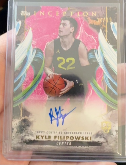 2024-25 Topps Inception #RA-KF Kyle Filipowski — front