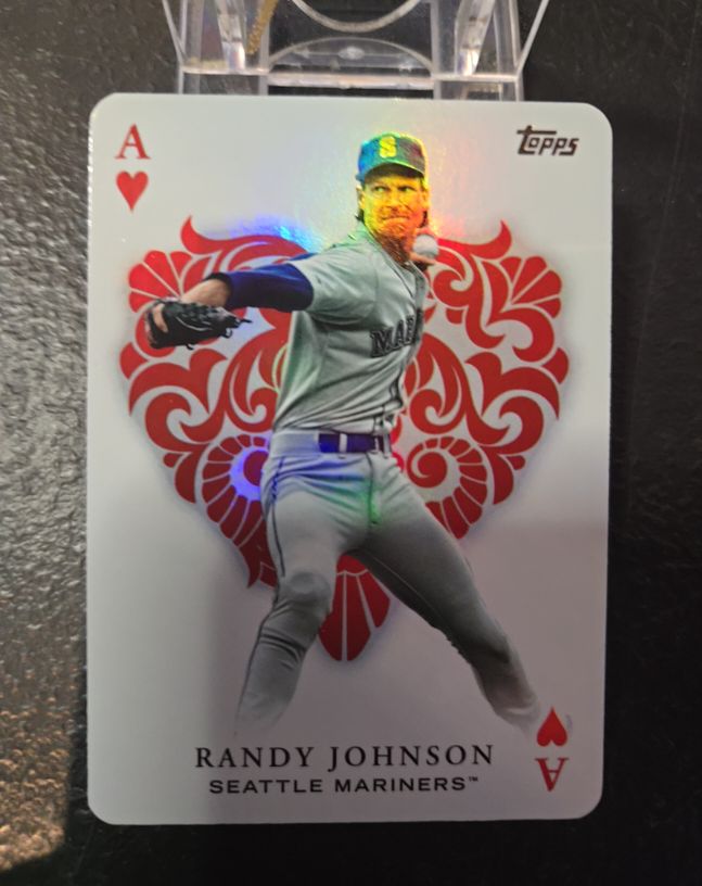 2023 Topps Series 1 All Aces #AA-1 Randy Johnson — front