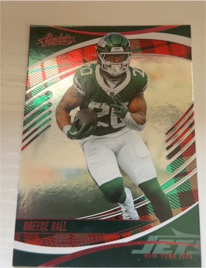 2025 Panini Absolute Football #35 Breece Hall — front