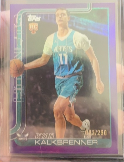 2025-26 Topps #234 Ryan Kalkbrenner — front