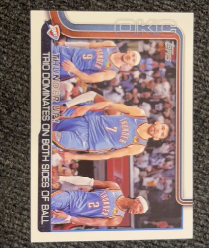 2025-26 Topps #288 Shai Gilgeous-Alexander — front
