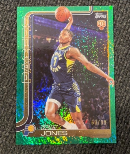 2025-26 Topps #239 Kam Jones — front