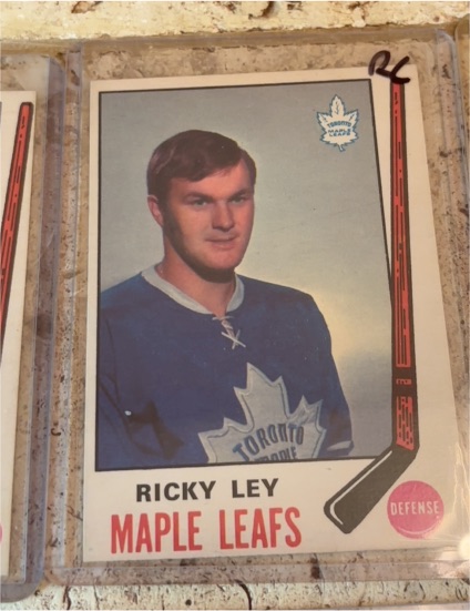 1969-70 O-Pee-Chee #183 Ricky Ley — front