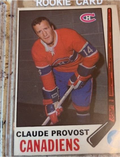 1969 O-Pee-Chee #167 Claude Provost Canadiens — front