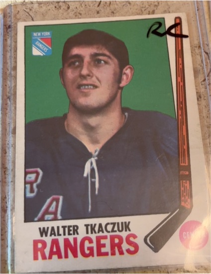 1969-70 Topps #43 Walter Tkaczuk — front