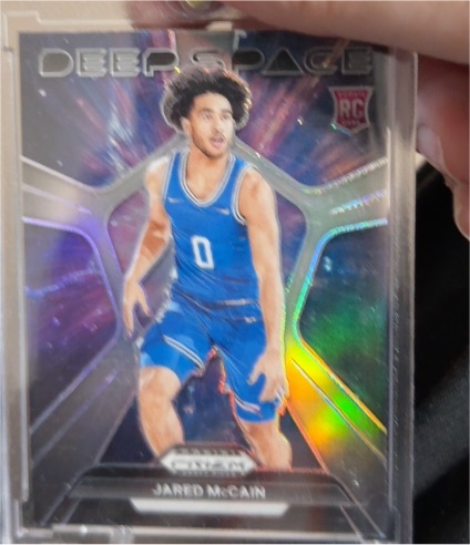 2024 Panini Prizm Draft Picks Deep Space #6 Jared McCain — front