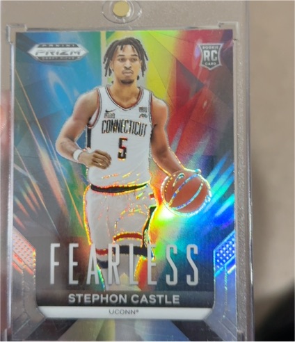 2024 Panini Prizm Draft Picks Fearless #25 Stephon Castle — front