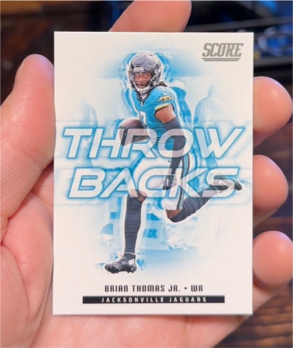 2025 Panini Score #8 Brian Thomas Jr. — front