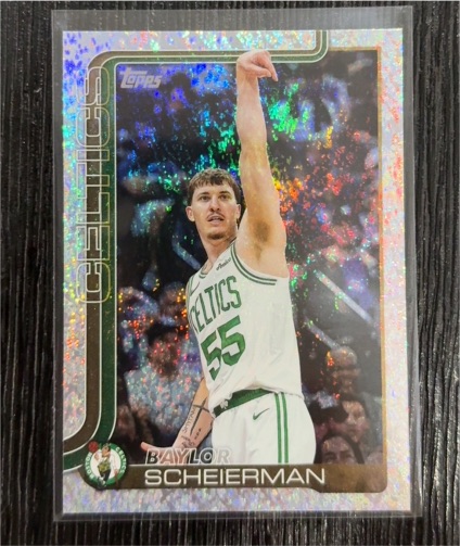 2025-26 Topps Flagship #5 Baylor Scheierman — front