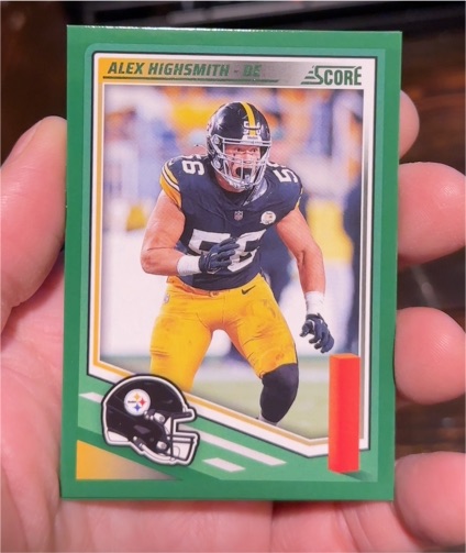 2025 Panini Score Football #102 Alex Highsmith — front