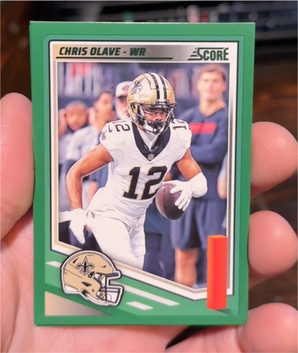 2025 Panini Score #218 Chris Olave — front