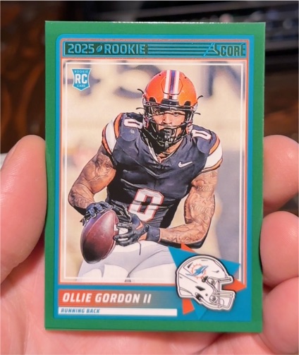 2025 Panini Score #10 Ollie Gordon II — front