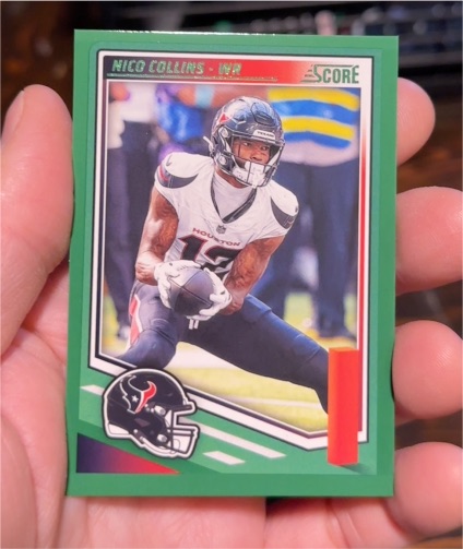 2025 Panini Score #39 Nico Collins — front