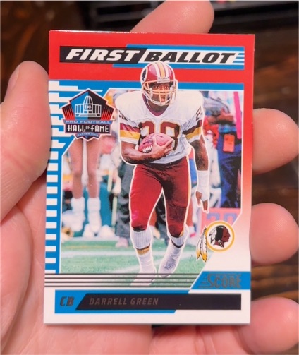 2025 Panini Score First Ballot #3 Darrell Green — front