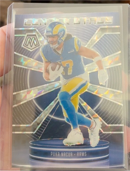 2020 Panini Mosaic Football Puka Nacua Rams — front