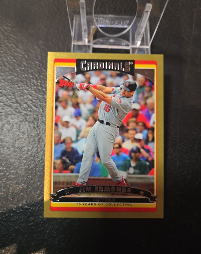 2006 Topps #STL4 Jim Edmonds — front