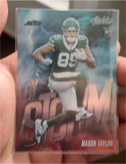 2025 Panini Absolute #10 Mason Taylor By Storm — front