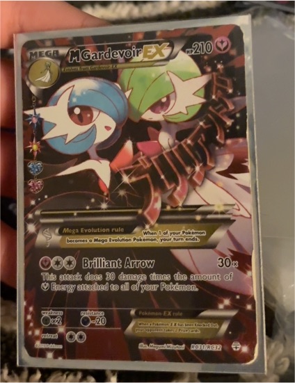 2016 Pokémon Generations Radiant Collection RC31/RC32 Mega Gardevoir EX — front