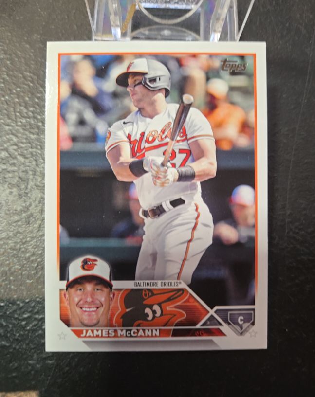 2023 Topps Chrome Update #USC7 James McCann Baltimore Orioles — front