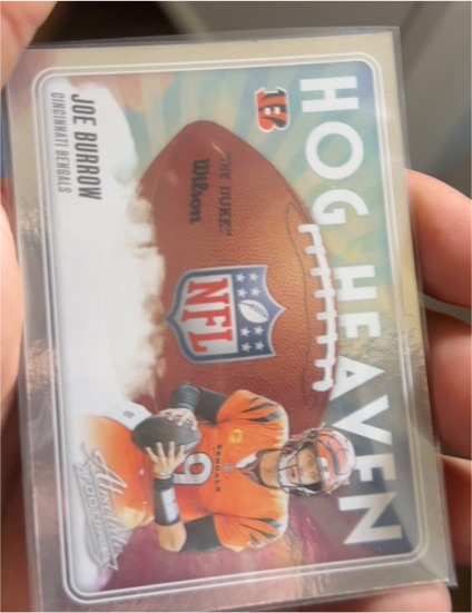 2025 Panini Absolute Hog Heaven #HH-JBW Joe Burrow — front