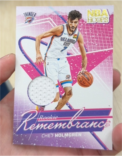 2024-25 Panini NBA Hoops #RR-CHT Chet Holmgren Rookie Remembrance — front