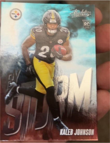 2025 Panini Absolute By Storm #8 Kaleb Johnson — front