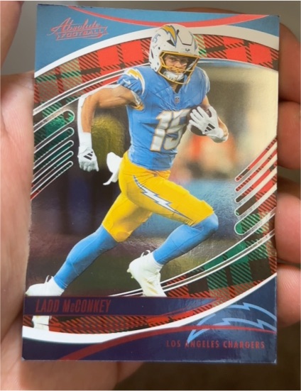 2025 Panini Absolute Football Ladd McConkey — front