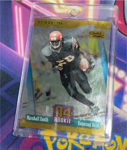 1994 Score #277 Marshall Faulk Rookie — front