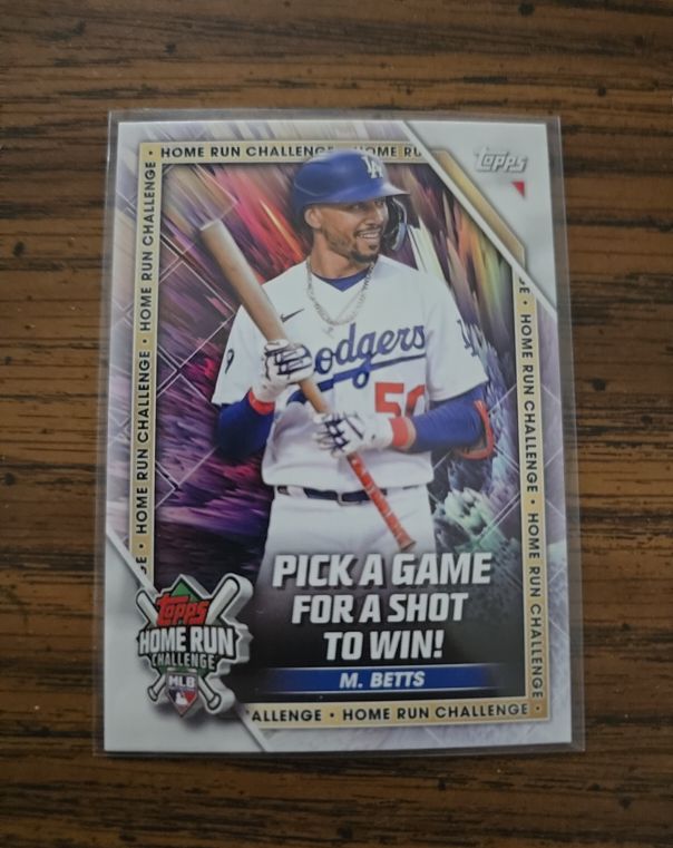 2023 Topps Home Run Challenge #HRC-8 Mookie Betts — front