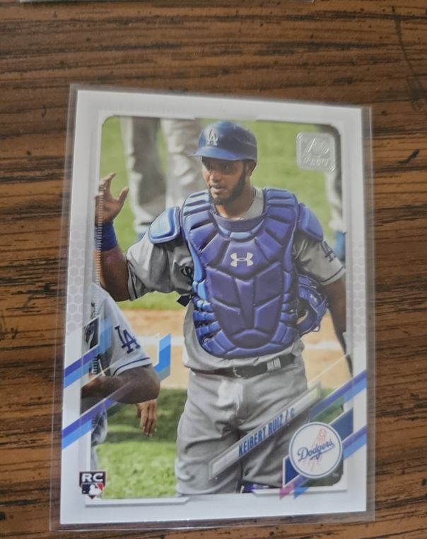 2021 Topps #256 Keibert Ruiz — front