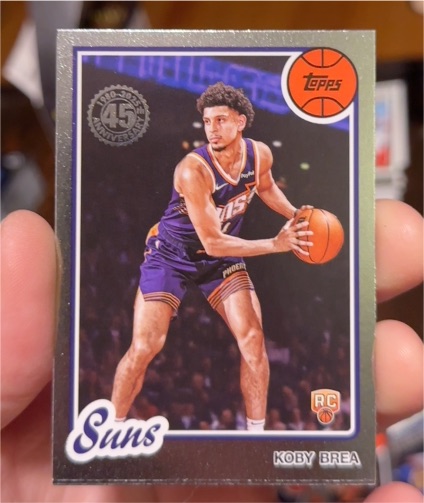 2025-26 Topps #80BK-84 Koby Brea 1980-81 Topps Basketball — front