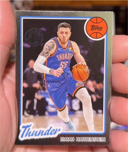 2025-26 Topps 45th Anniversary #80BK-15 Isaiah Hartenstein — front