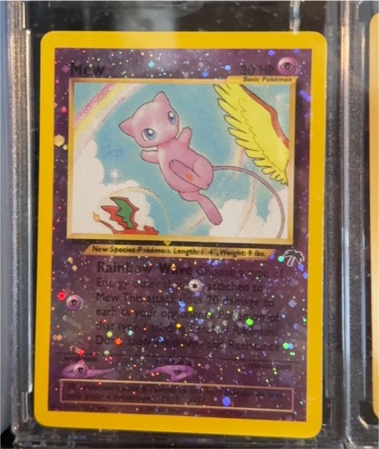 2001 Pokemon Southern Islands Promo #1 Mew Reverse Holo — front