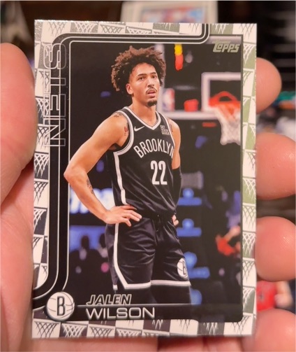 2025-26 Topps #12 Jalen Wilson — front