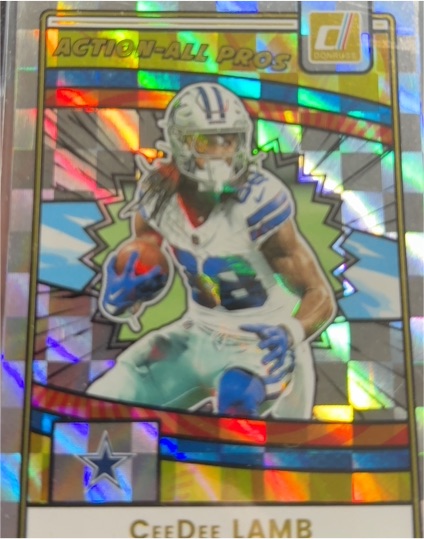 2025 Donruss #AAP-CLA CeeDee Lamb Action-All Pros — front