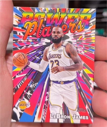 2025-26 Topps #PP-7 LeBron James Power Players — front