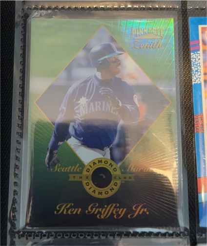 1996 Pinnacle Zenith Diamond Club #3 Ken Griffey Jr. — front