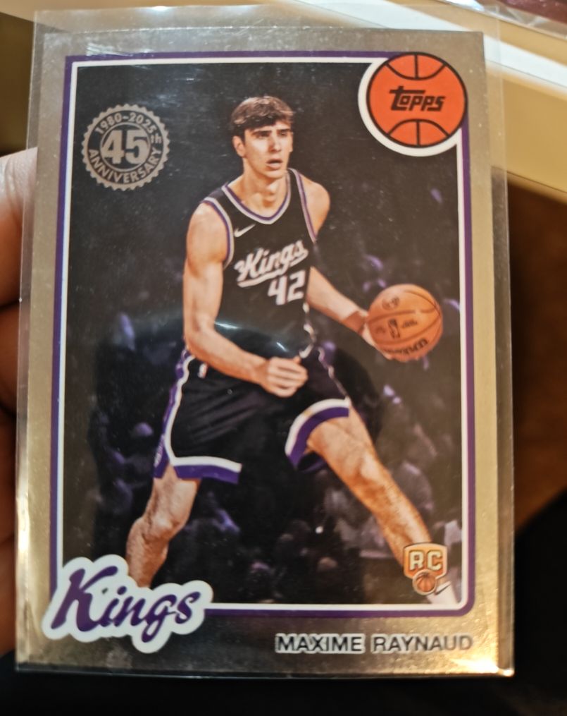 2025-26 Topps #80BK-85 Maxime Raynaud — front