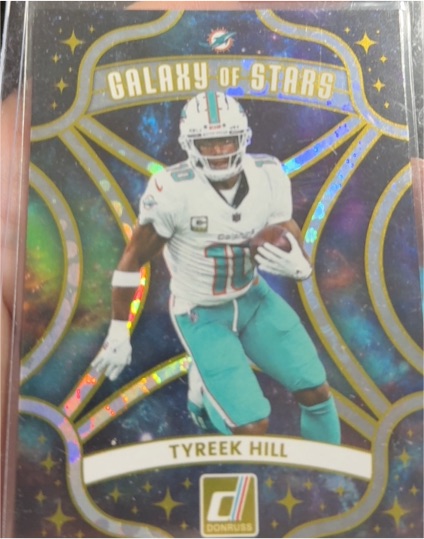 2025 Panini Donruss #12 Tyreek Hill Galaxy Of Stars — front