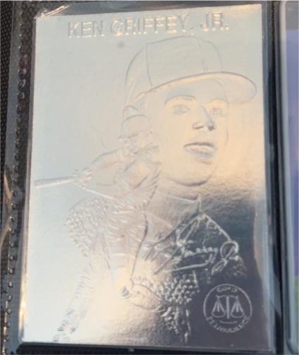 1996 Gold Performance 22KT Gold Ken Griffey Jr. — front