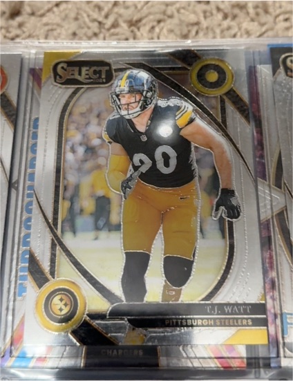 2024 Panini Select #294 T.J. Watt — front